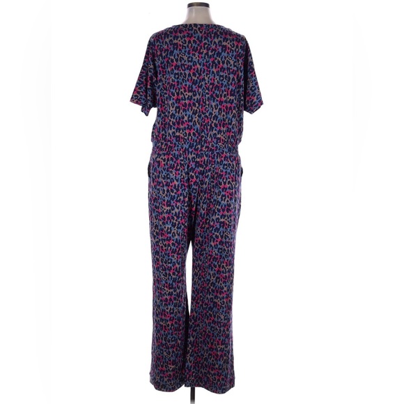 PACT Organic Cotton Jumpsuit Romper Animal Print XXL - Picture 2 of 4